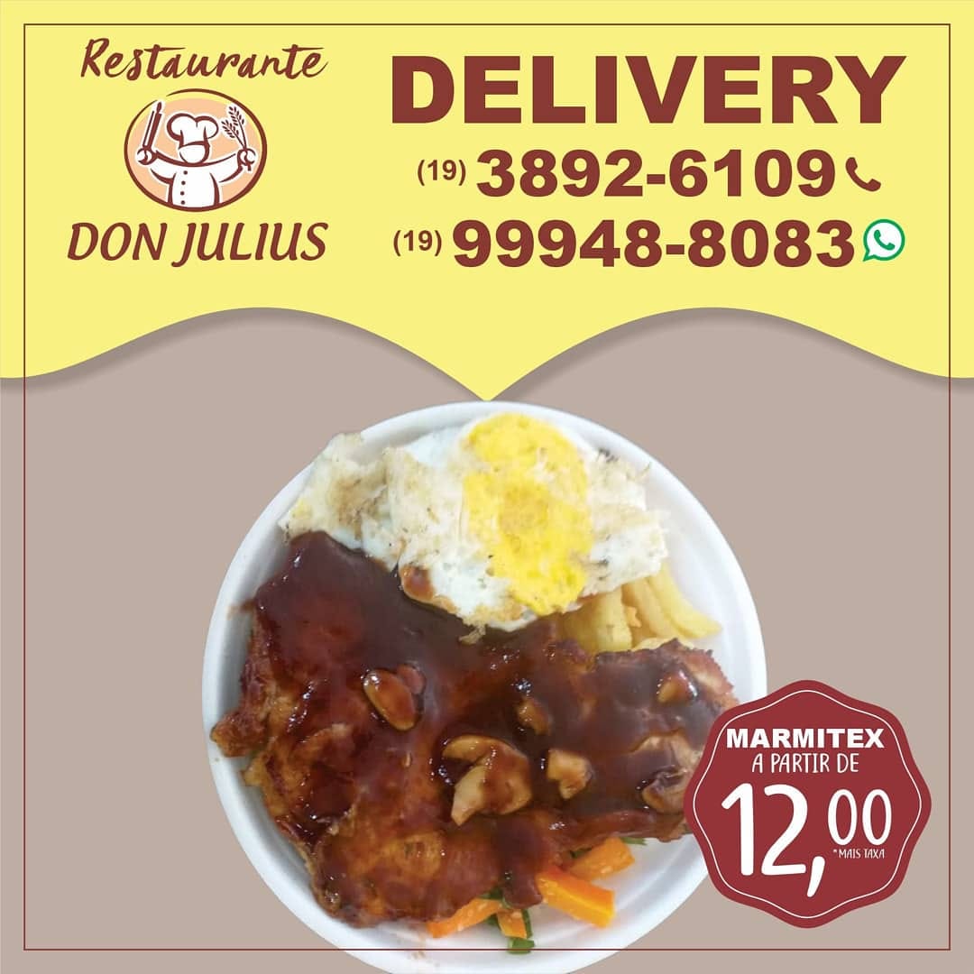 Don Julius tem arroz, feijão, batata frita, refogado, banana à milanesa e Ancho grelhado por R$18