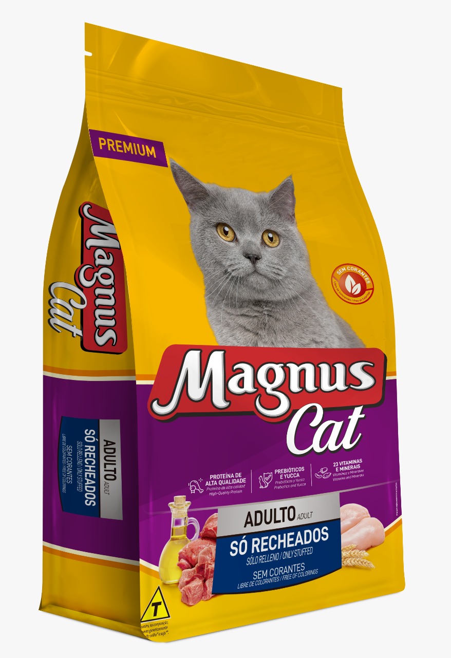Nova Pett conta com alimento Premium para seu gato