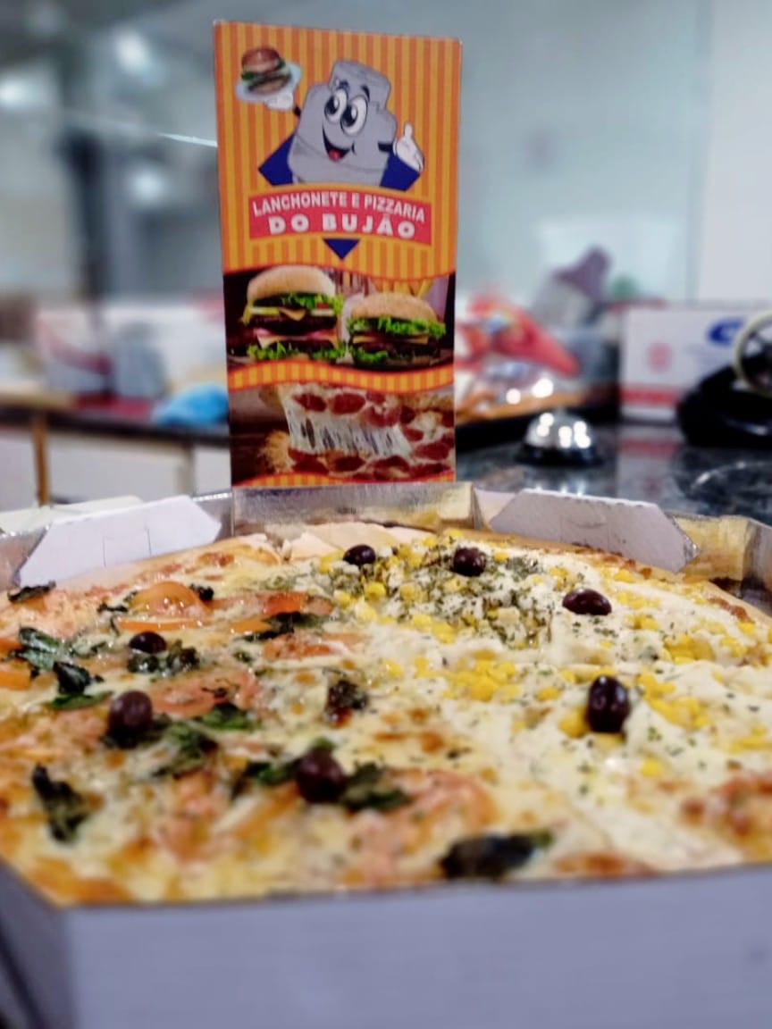 Bujão tem 45 sabores de pizzas, com bordas e muito mais