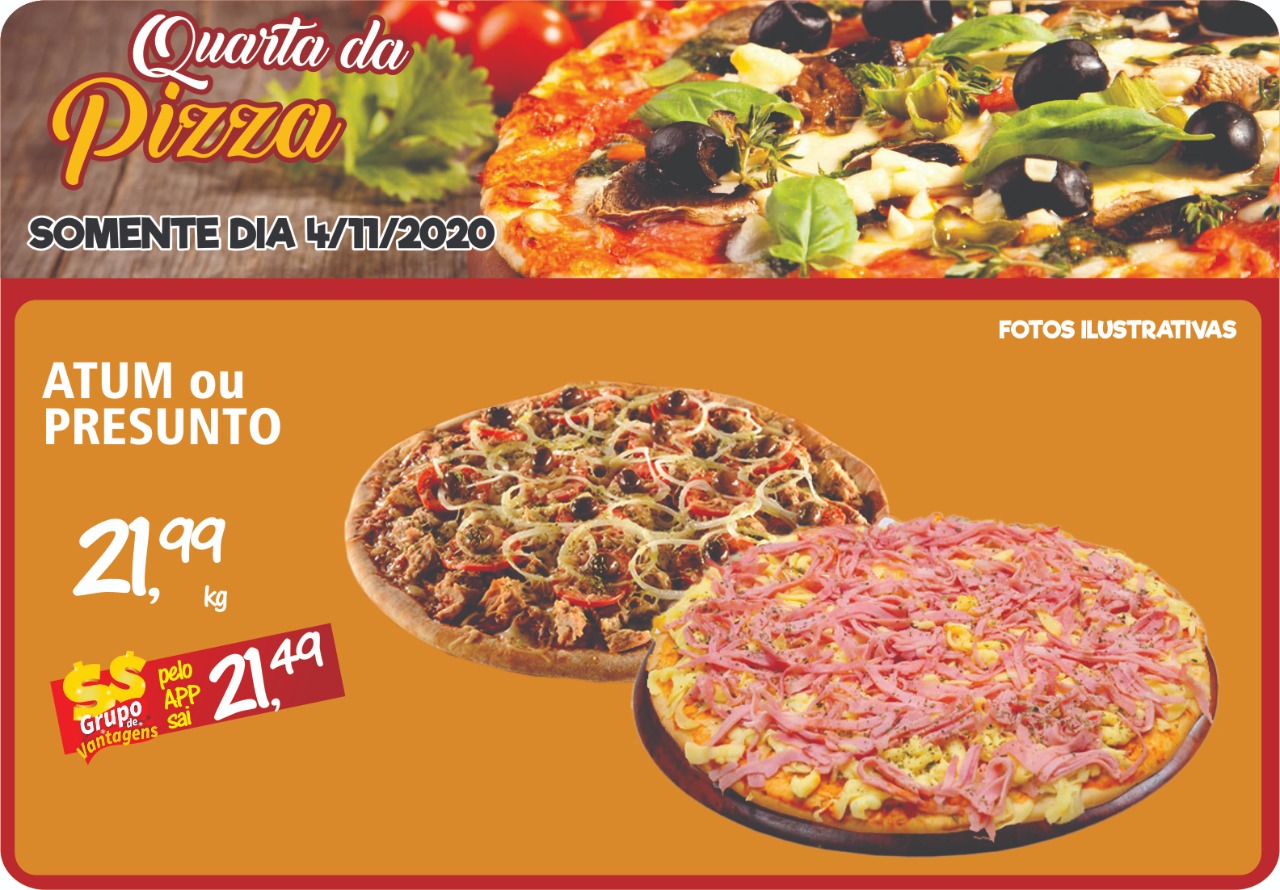 Pizzas, Hortifrúti e mais 40 ofertas no Ciamdrighi