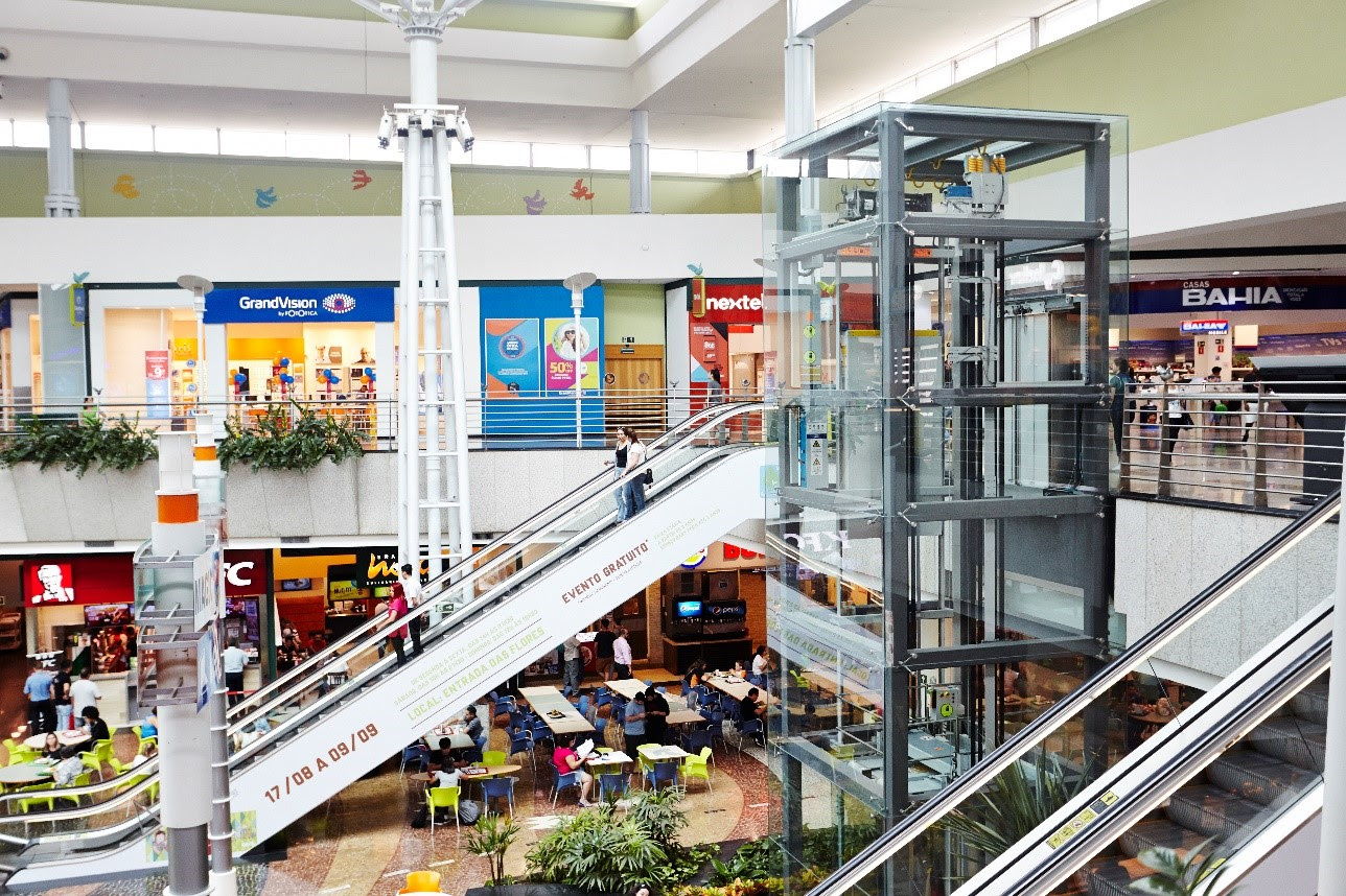 Parque D. Pedro Shopping implementa tecnologia de última geração em escadas rolantes