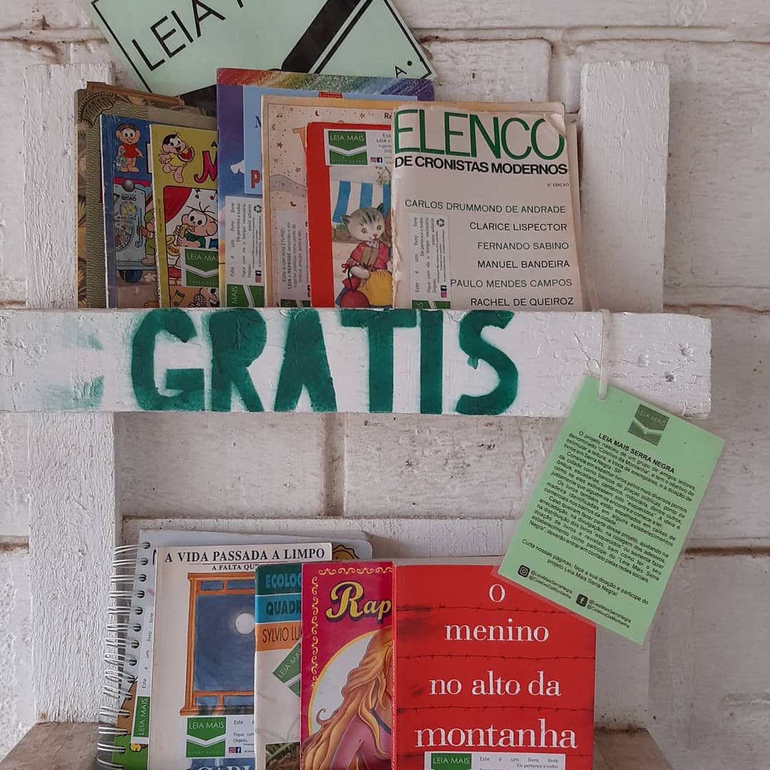 Projeto “Leia Mais Serra Negra” pede doações de livros para incentivo à leitura