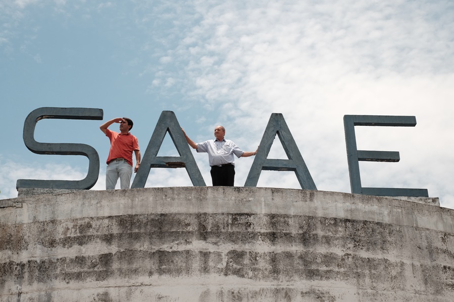 Carlos Alberto visita o SAAE de Amparo