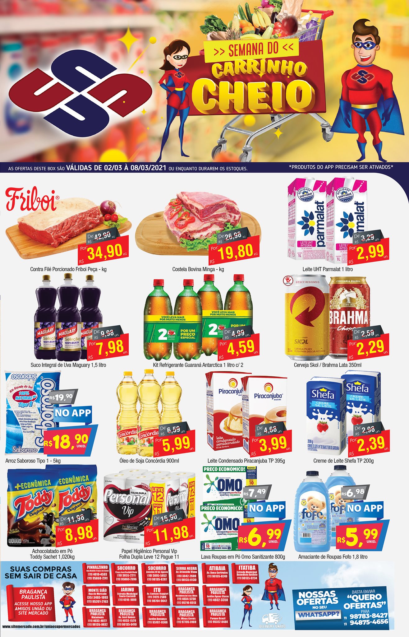 Semana Maluca do União Supermercados tem mais de 80 ofertas