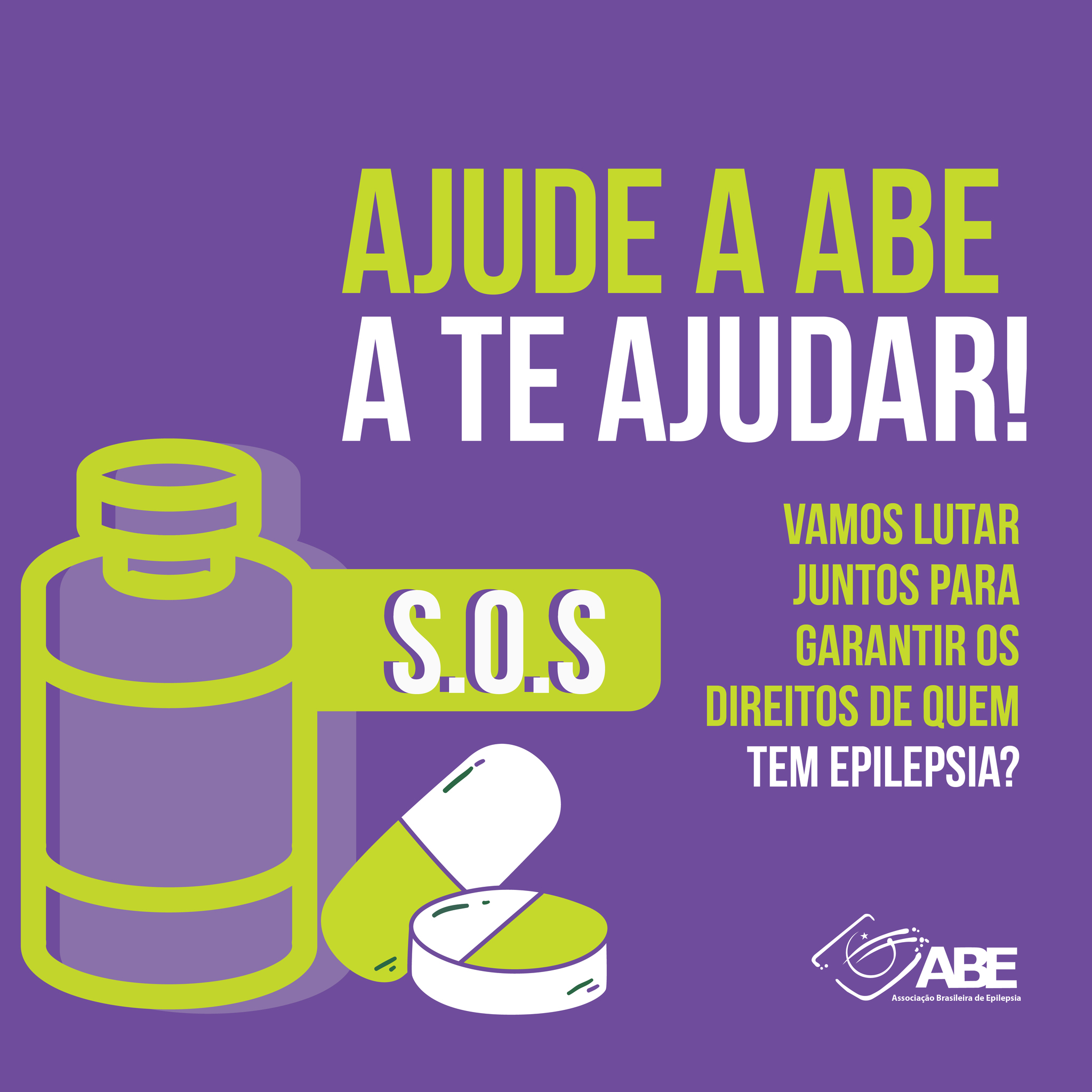 Falta de medicamentos no SUS faz ABE criar ação para garantir o direito da pessoa com epilepsia
