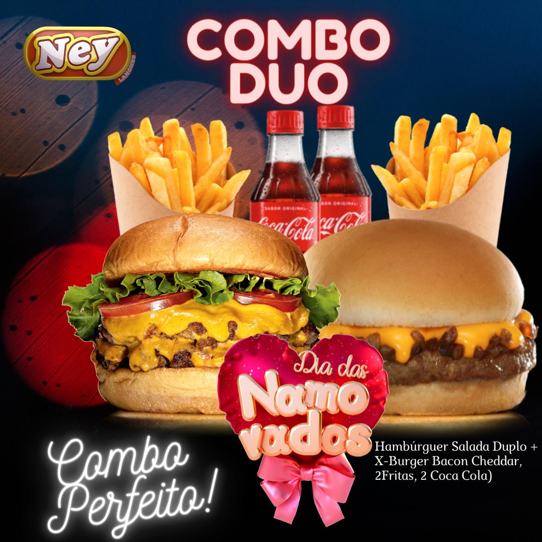 Ney Lanches tem combo para o Dia dos Namorados, neste sábado