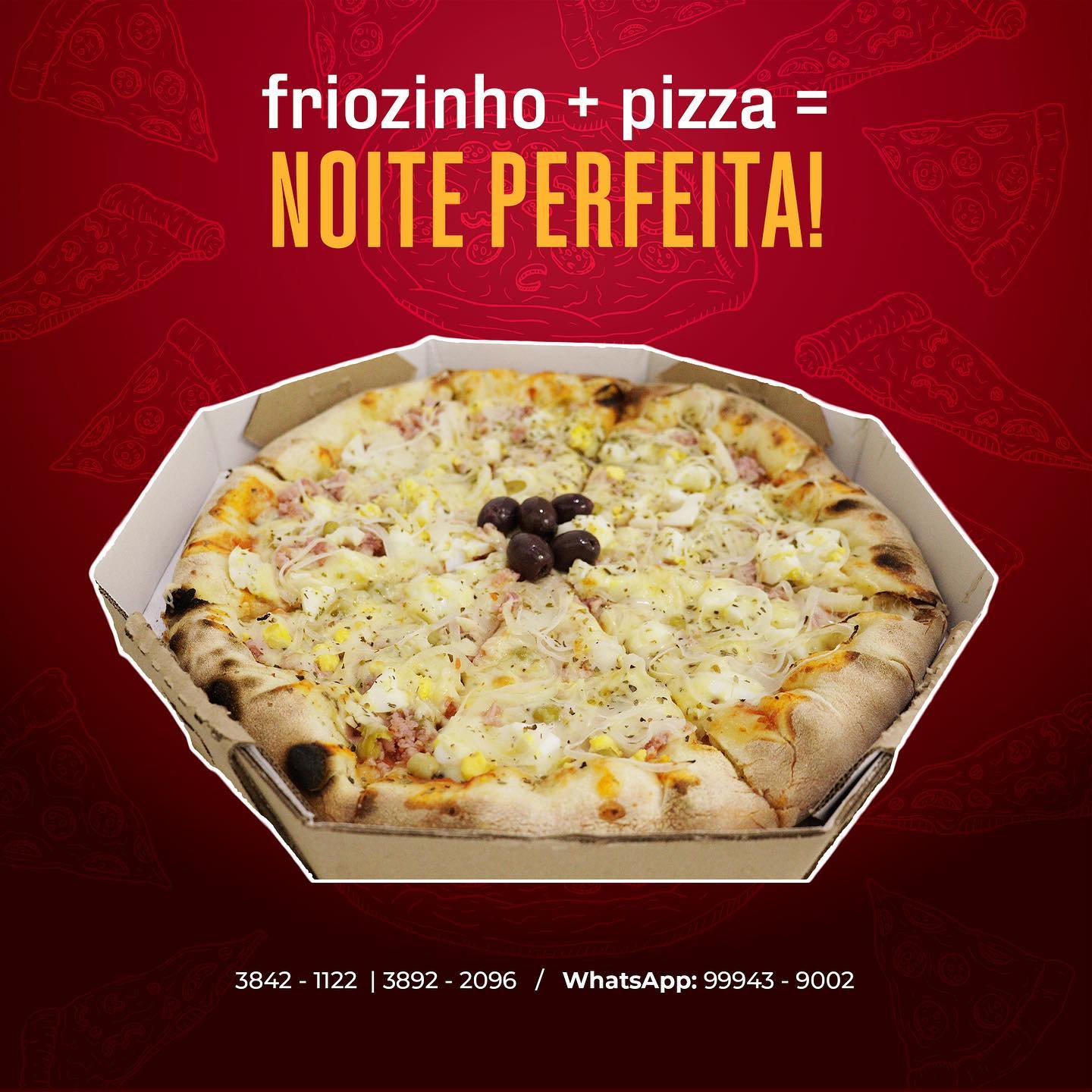 Rei Pizza tem mais de 50 sabores para você saborear neste sábado