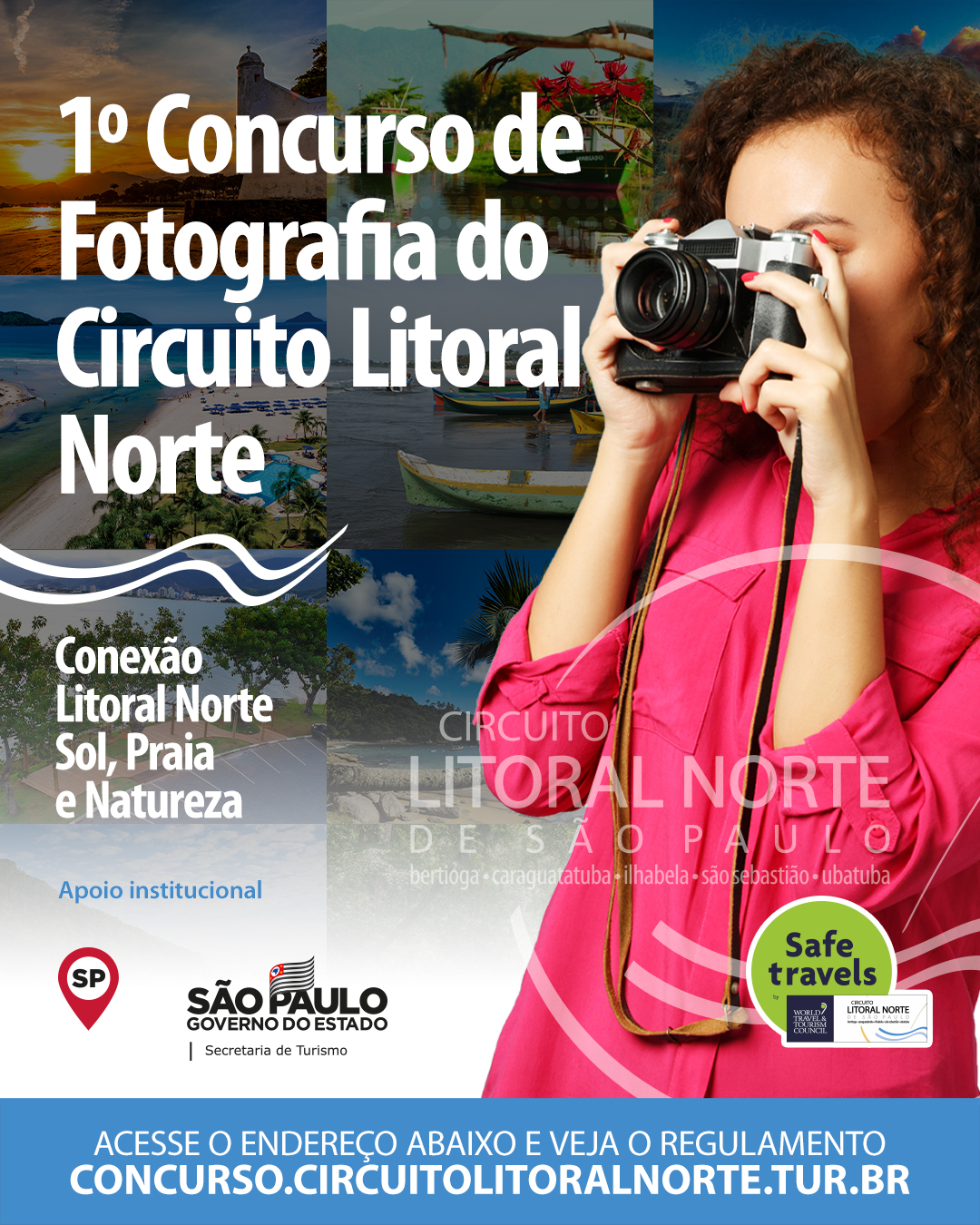 No Dia Mundial da Fotografia, Circuito Litoral Norte de São Paulo lança concurso cultural 