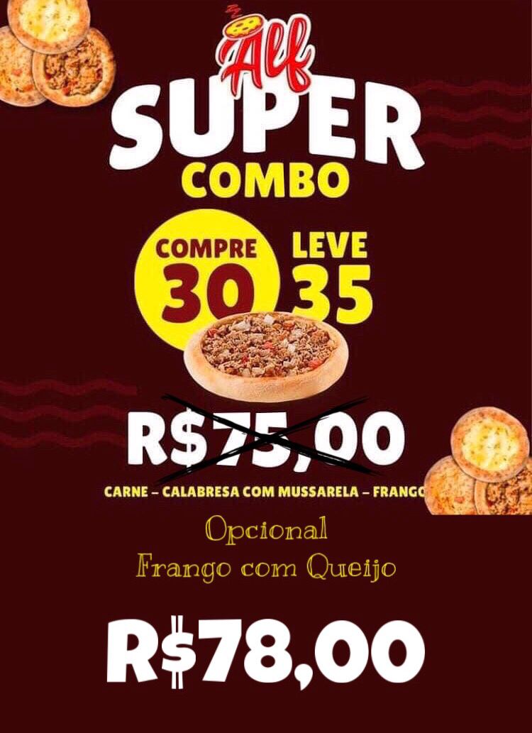 Outubro começa com Super Combo, na Alf Esfihas