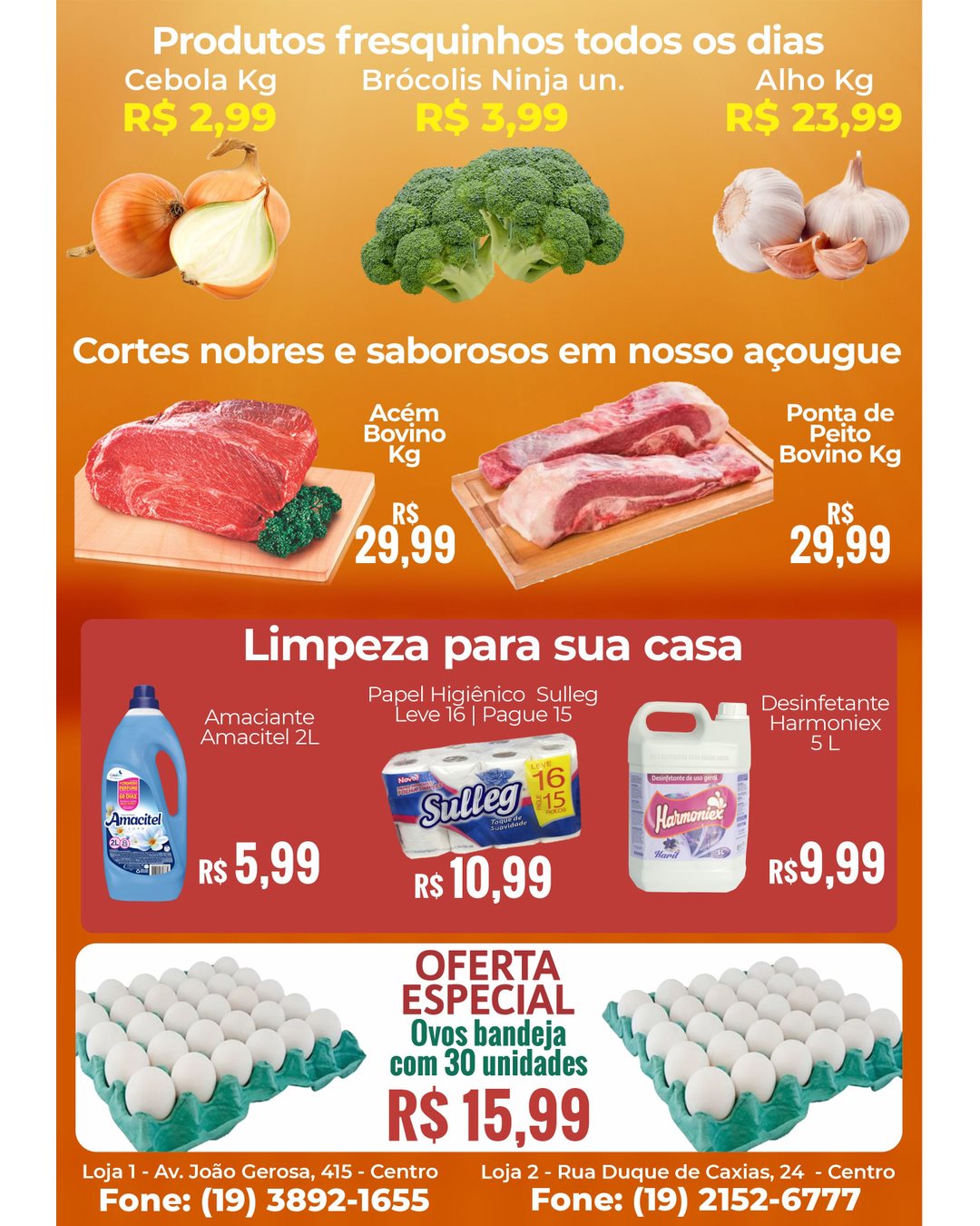Semana de mais 20 ofertas na SN Supermercados