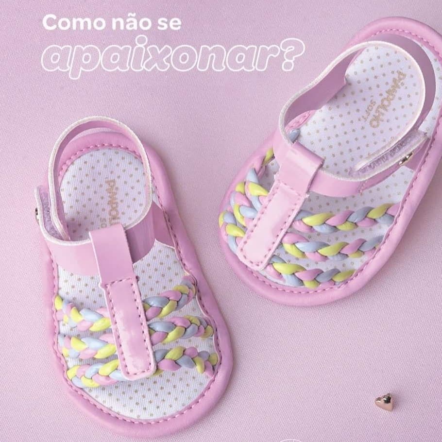 Sandálias da Pimpolho Soft são opções para o público infantil, na Anaca Calçados