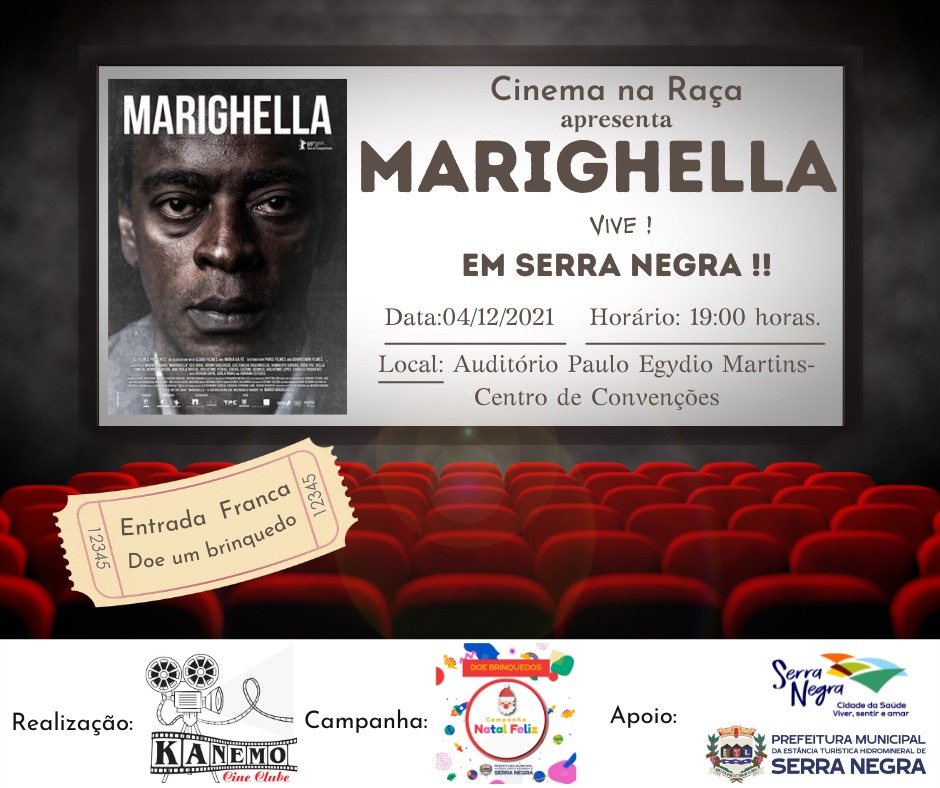 Marighella será exibido em Serra Negra