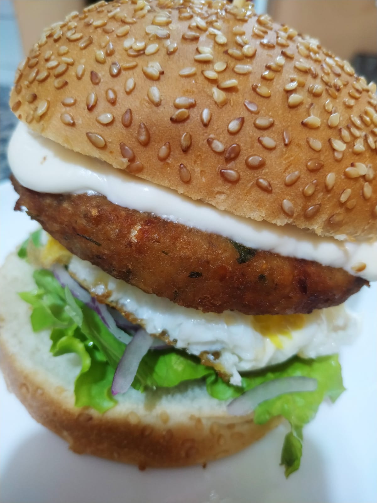 Burger Mania tem opções de hambúrguer de grão de bico, brócolis e lanches para quem não consome carne