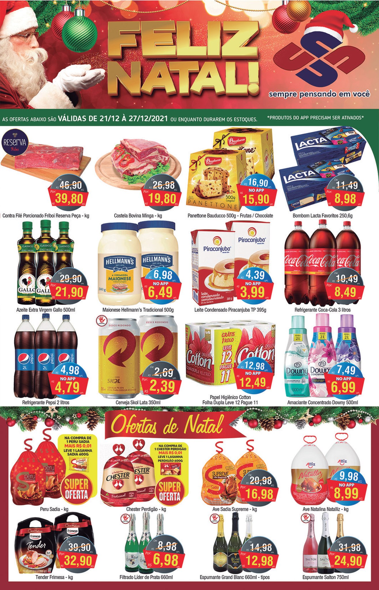 União Supermercados tem mais de 80 ofertas para a Semana de Natal