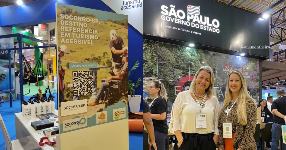 Socorro é referência em Turismo Acessível e a 1º Cittaslow do Brasil a participar da WTM – Latin America