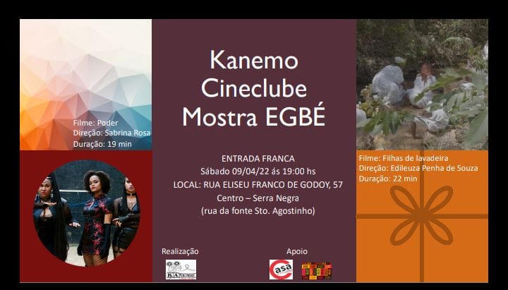 Kanemo Cine Clube tem sessão dedicada ao cinema negro