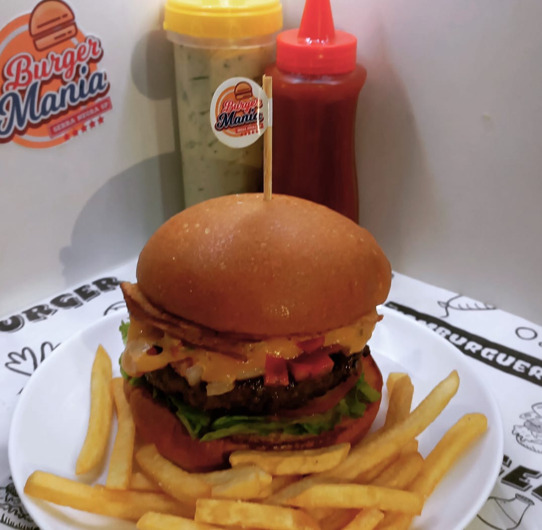 Burger Mania tem super lanche para a sua sexta-feira