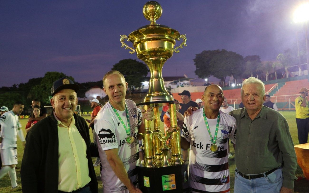 Jack Flores vence e assegura título do Campeonato de Futebol Veteranos de Holambra