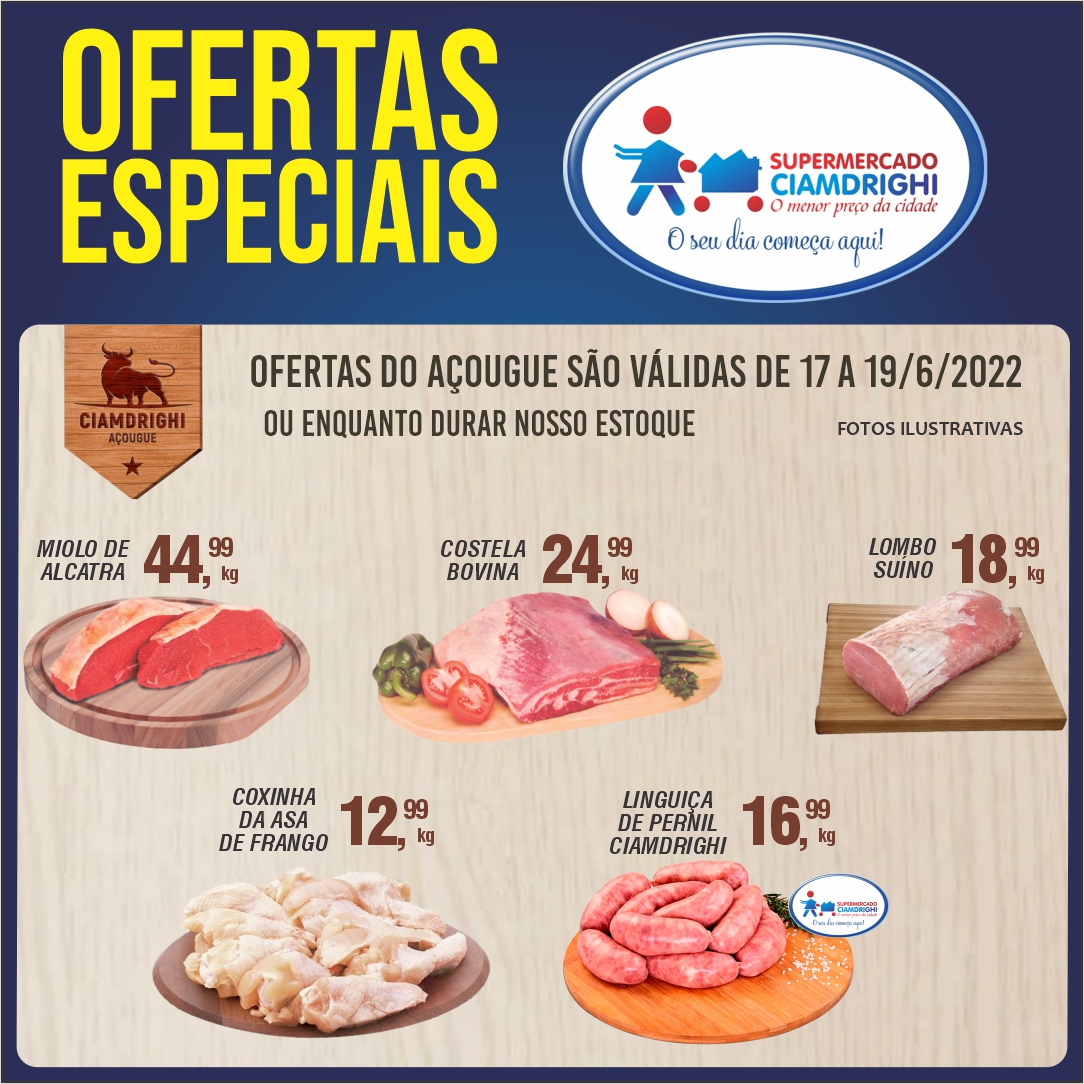 Ciamdrighi tem mais de 50 ofertas para o seu fim de semana