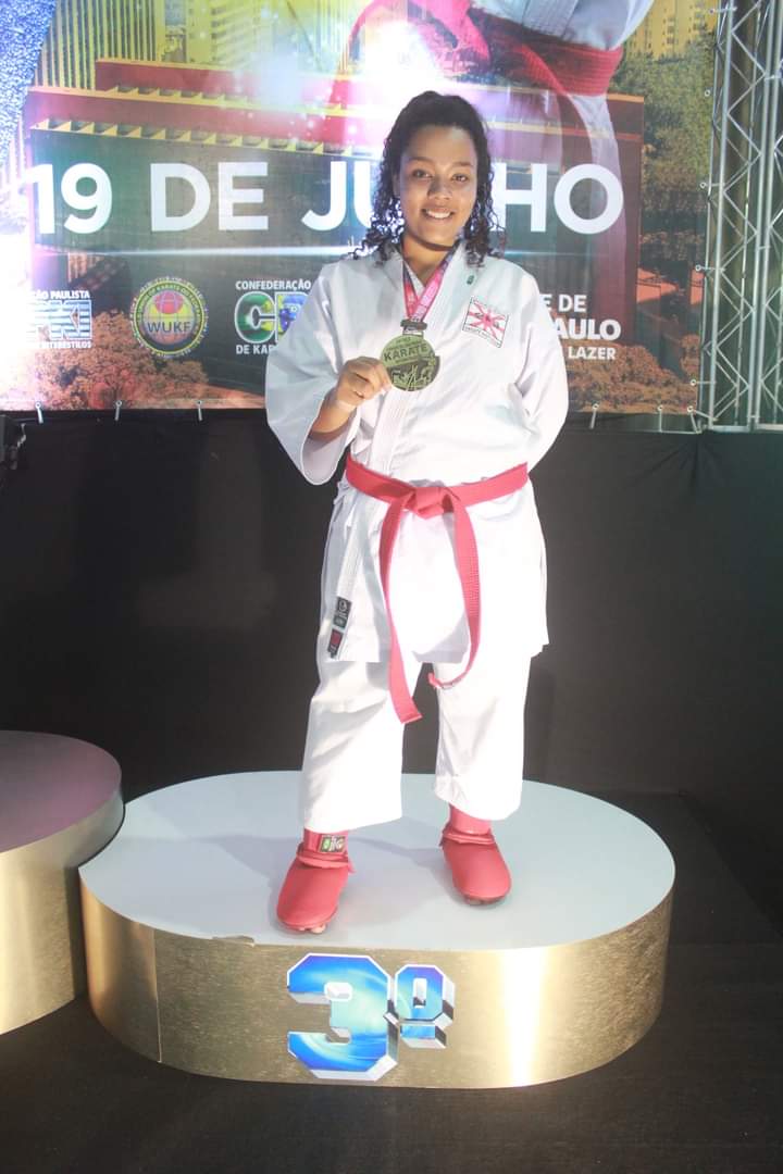 Isabely Manuel conquista duas medalhas na Taça Cidade de São Paulo