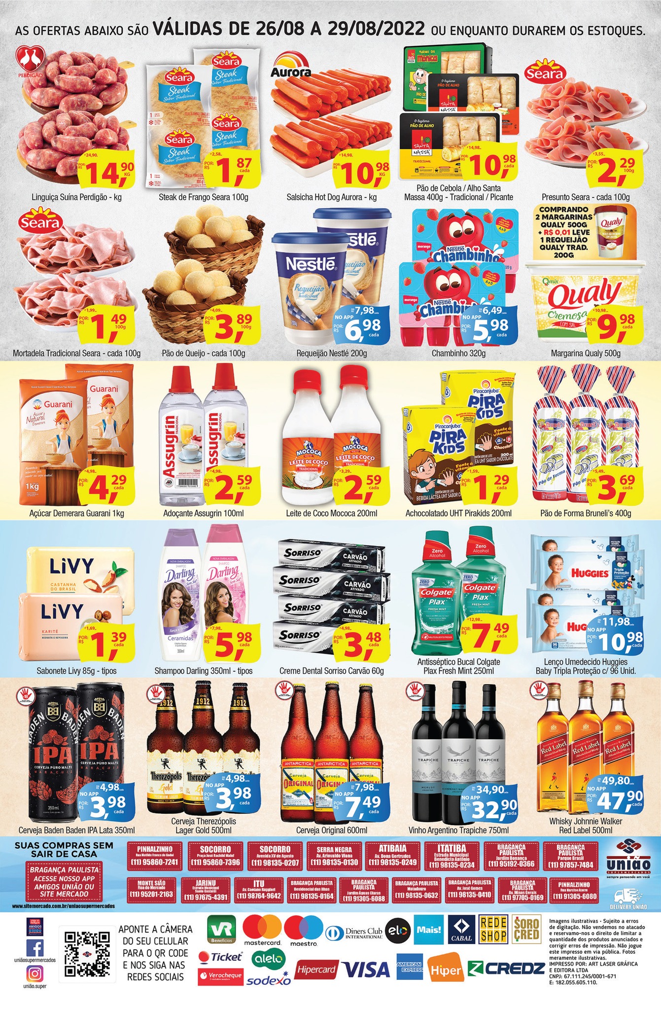 Sábado de mais de 50 ofertas no União Supermercados