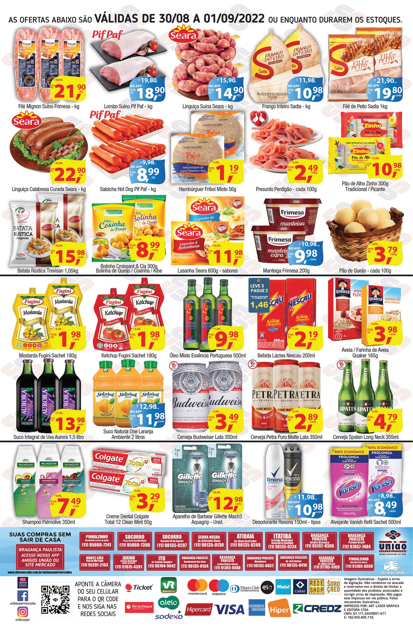 União Supermercados fecha o mês com ofertas no açougue, mercearia, bebidas e muito mais