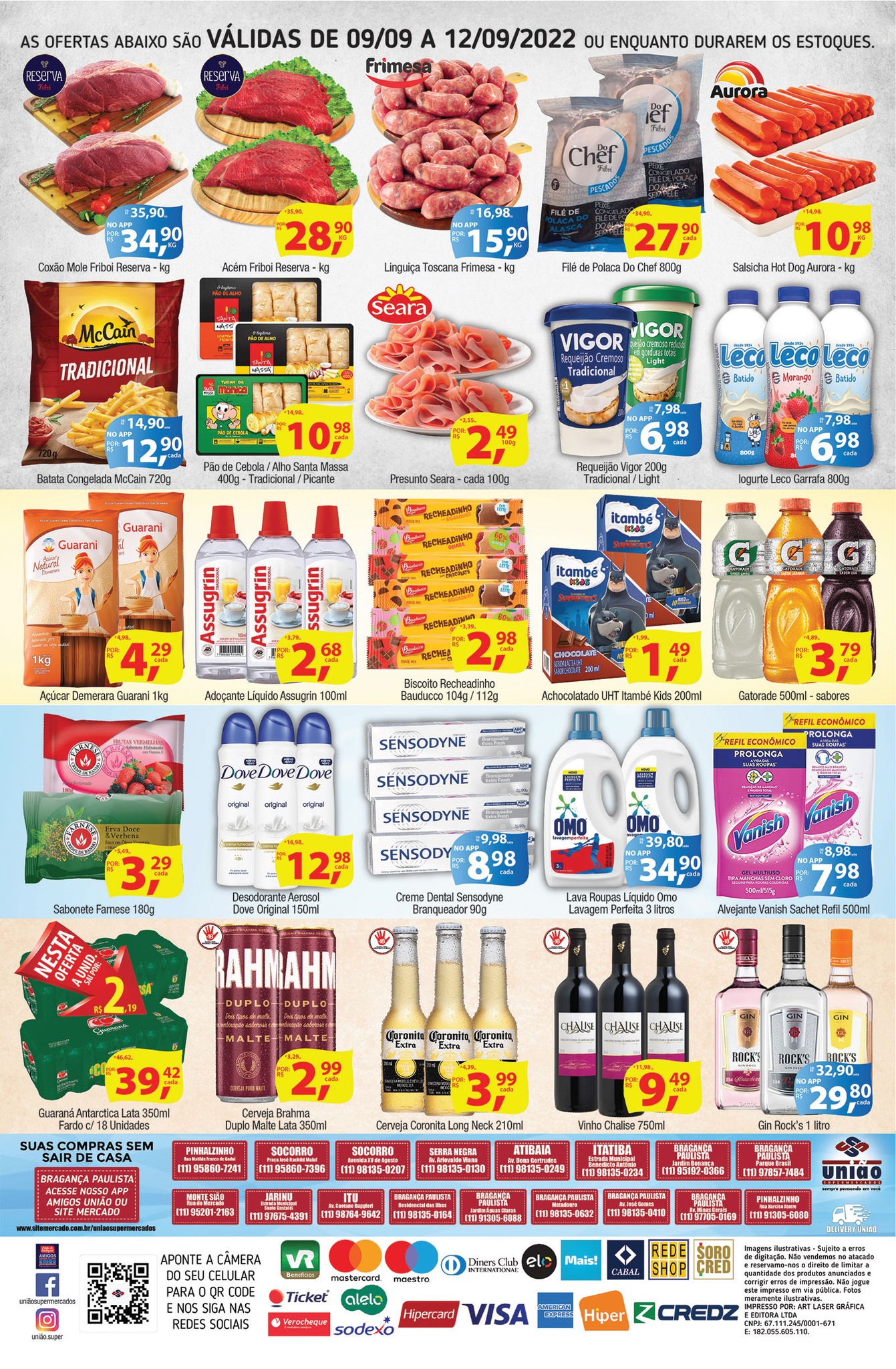 Sábado de mais de 50 ofertas no União Supermercados