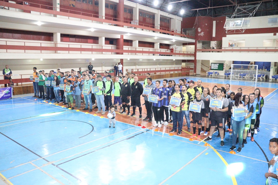 Iniciado o Campeonato Municipal de Futsal de Serra Negra