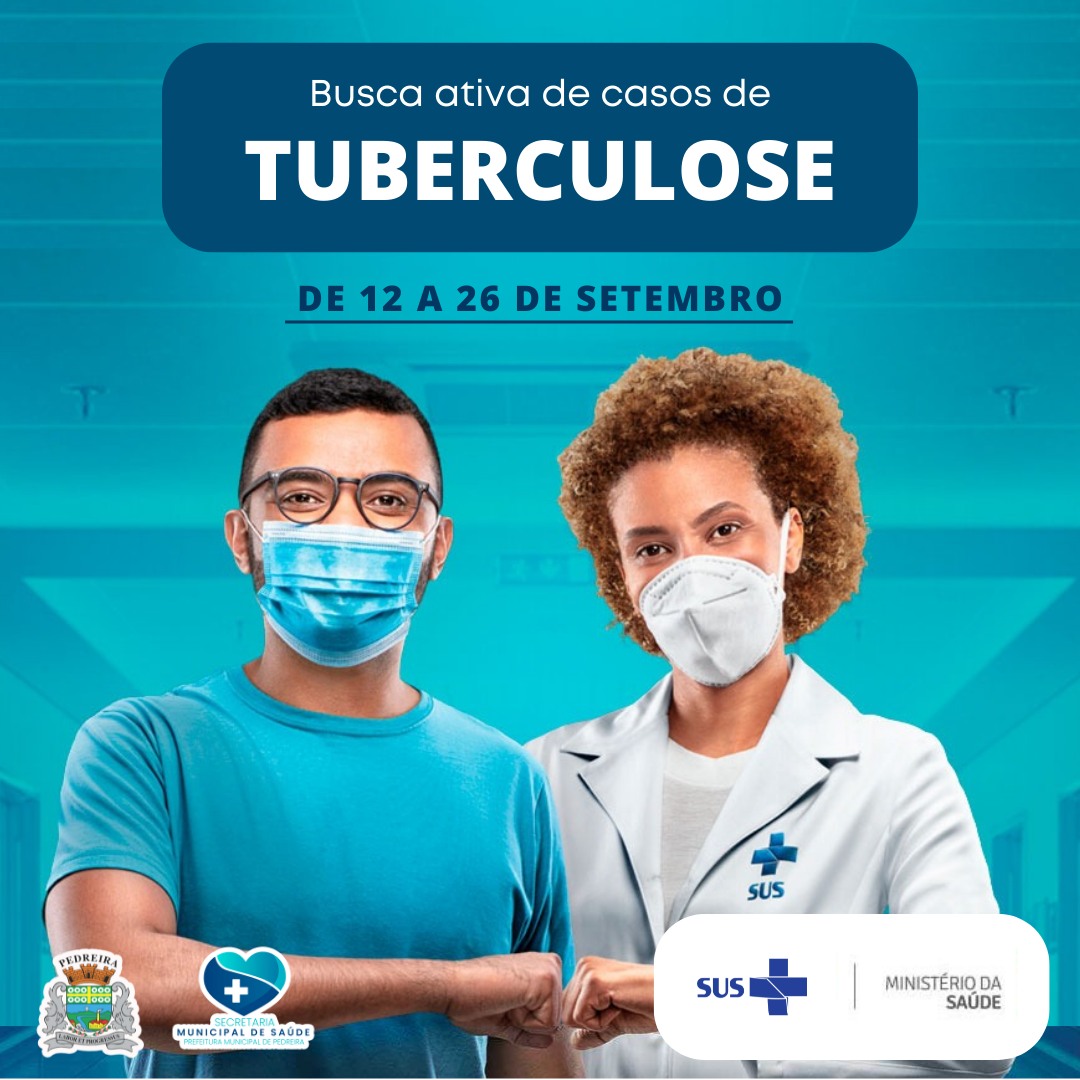 Secretaria de Saúde de Pedreira realiza campanha de busca ativa para agilizar diagnóstico de casos de Tuberculose