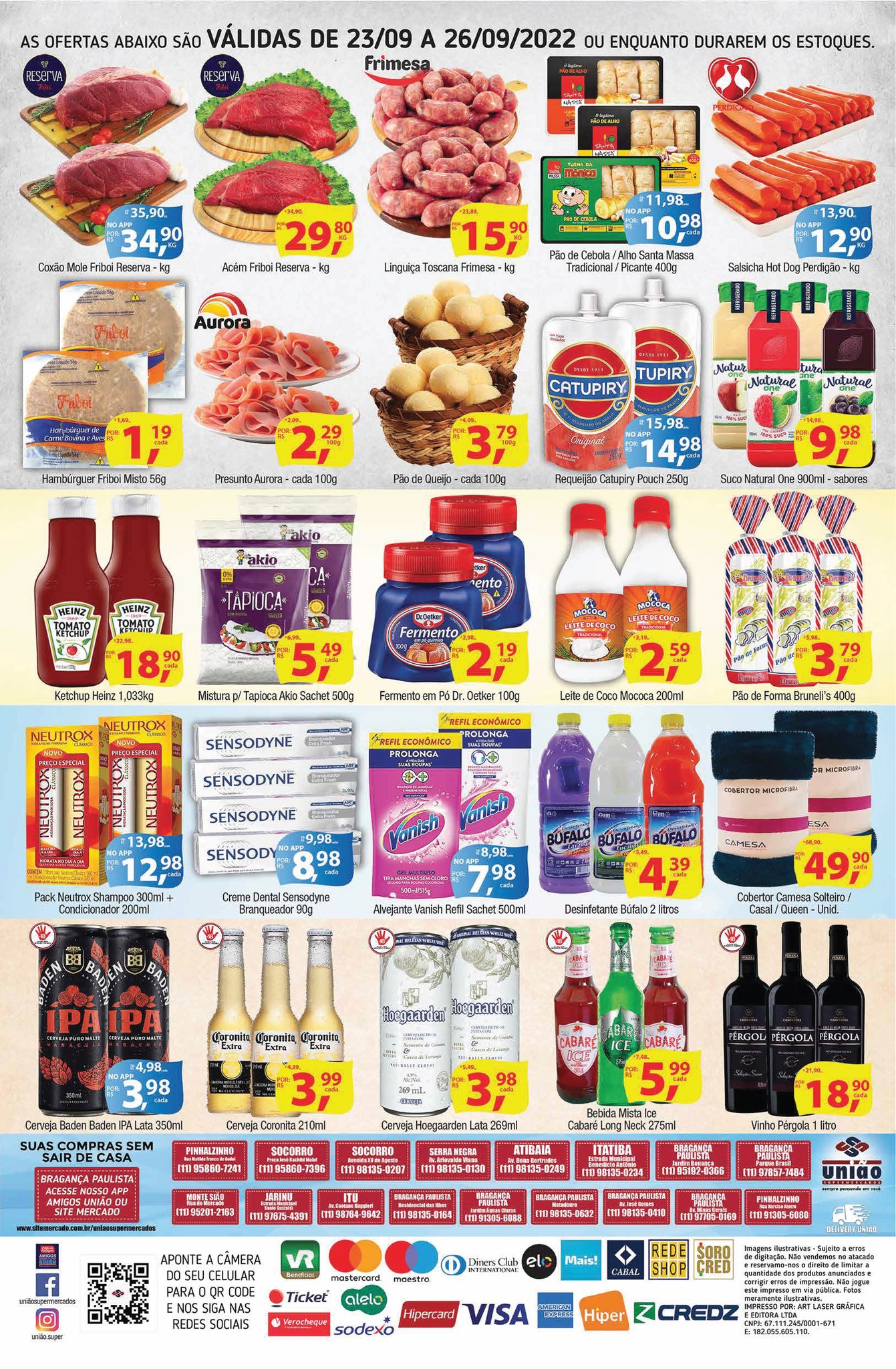 União Supermercados tem sábado com ofertas em todas as seções
