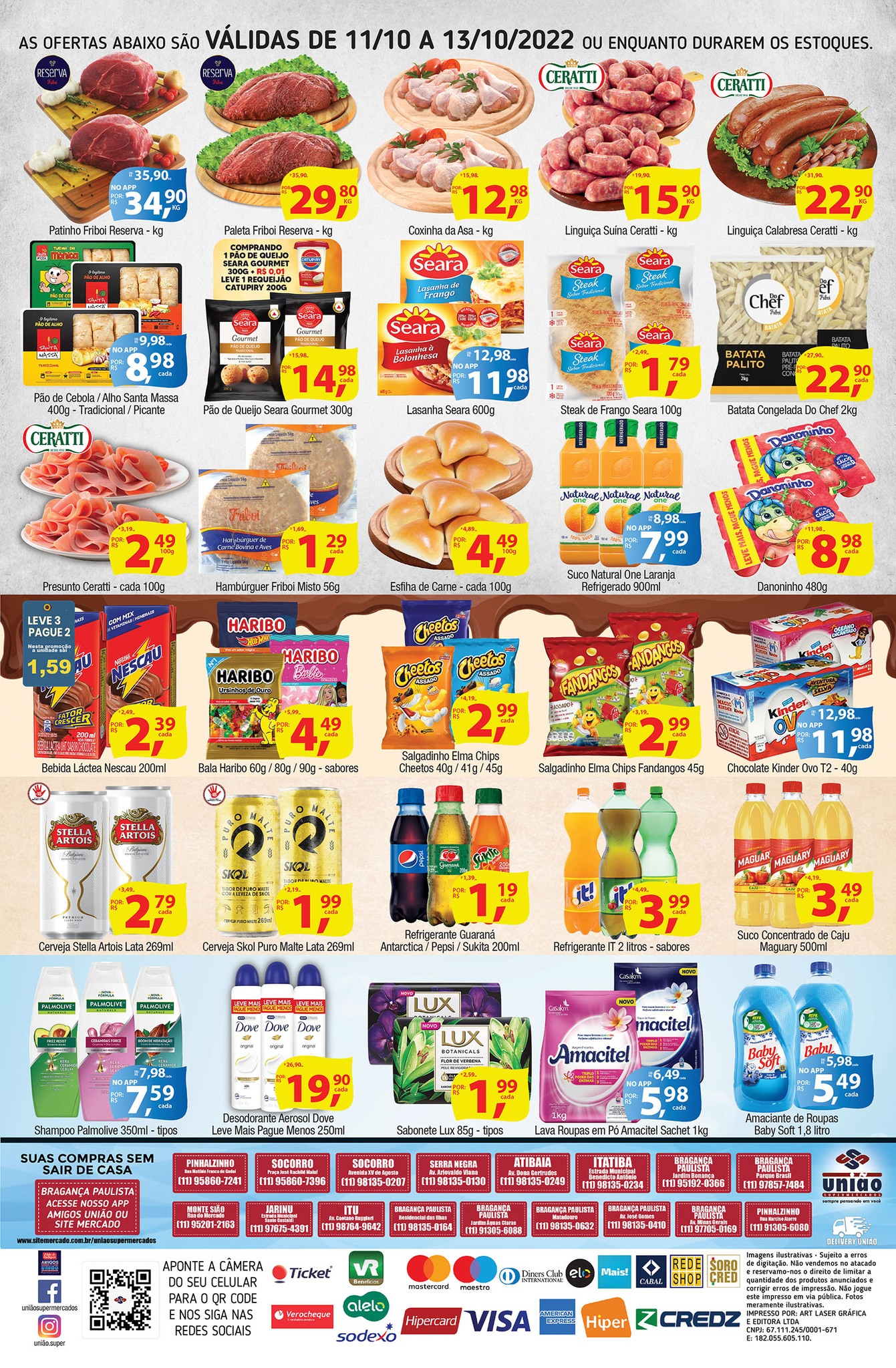 Feriado de mais de 50 ofertas no União Supermercados