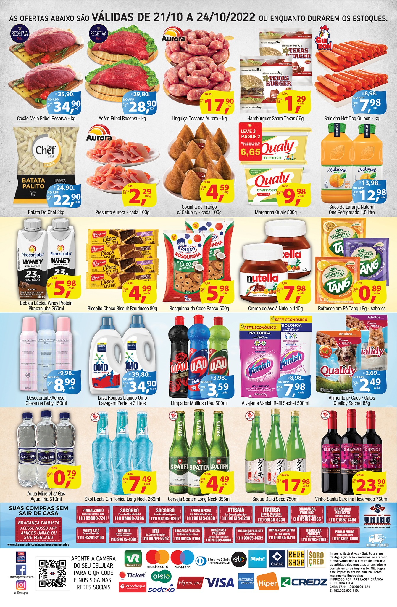União Supermercados tem sábado de ofertas em todos os setores