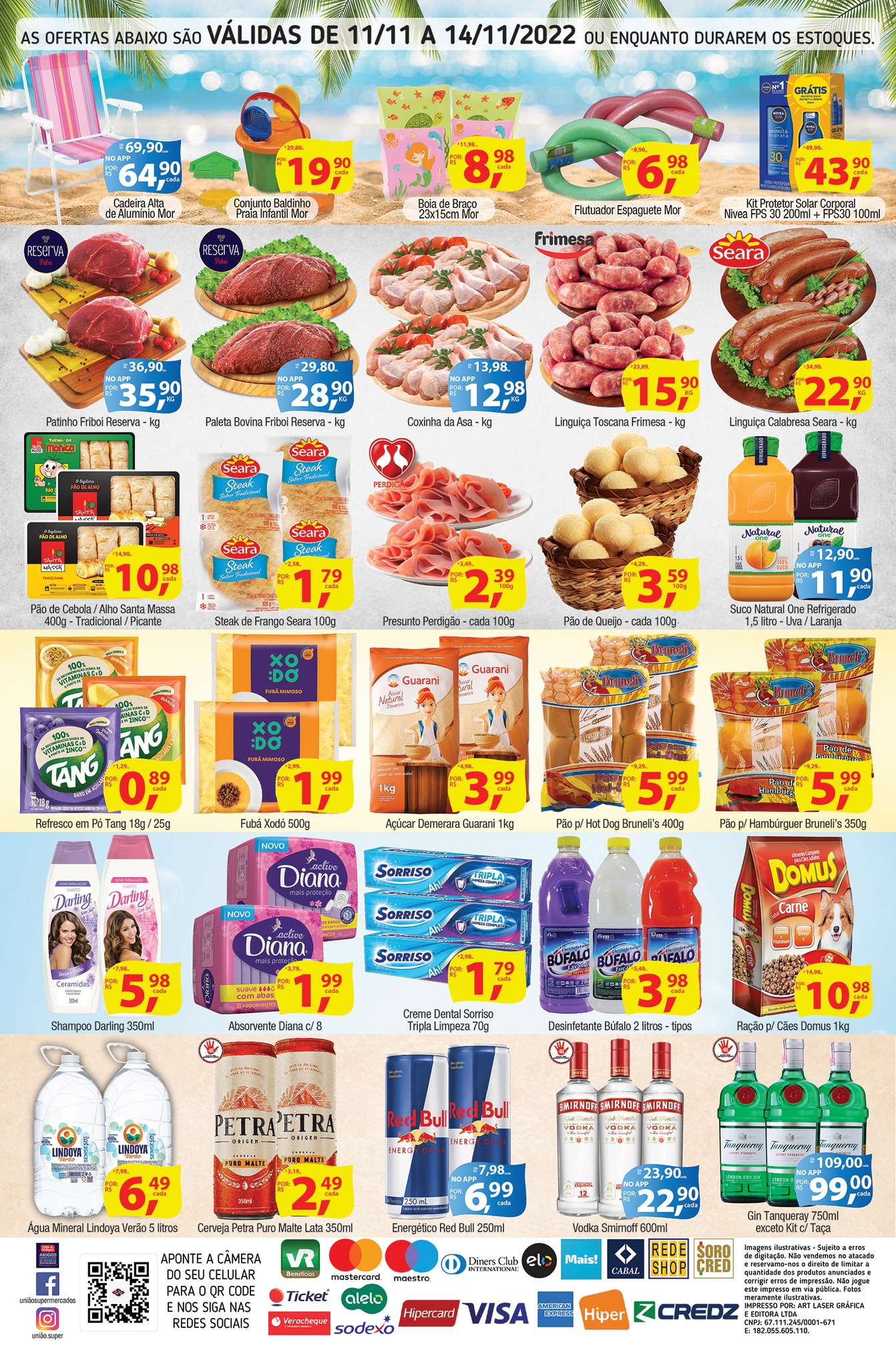 União Supermercados tem sábado de mais de 60 ofertas para Serra Negra