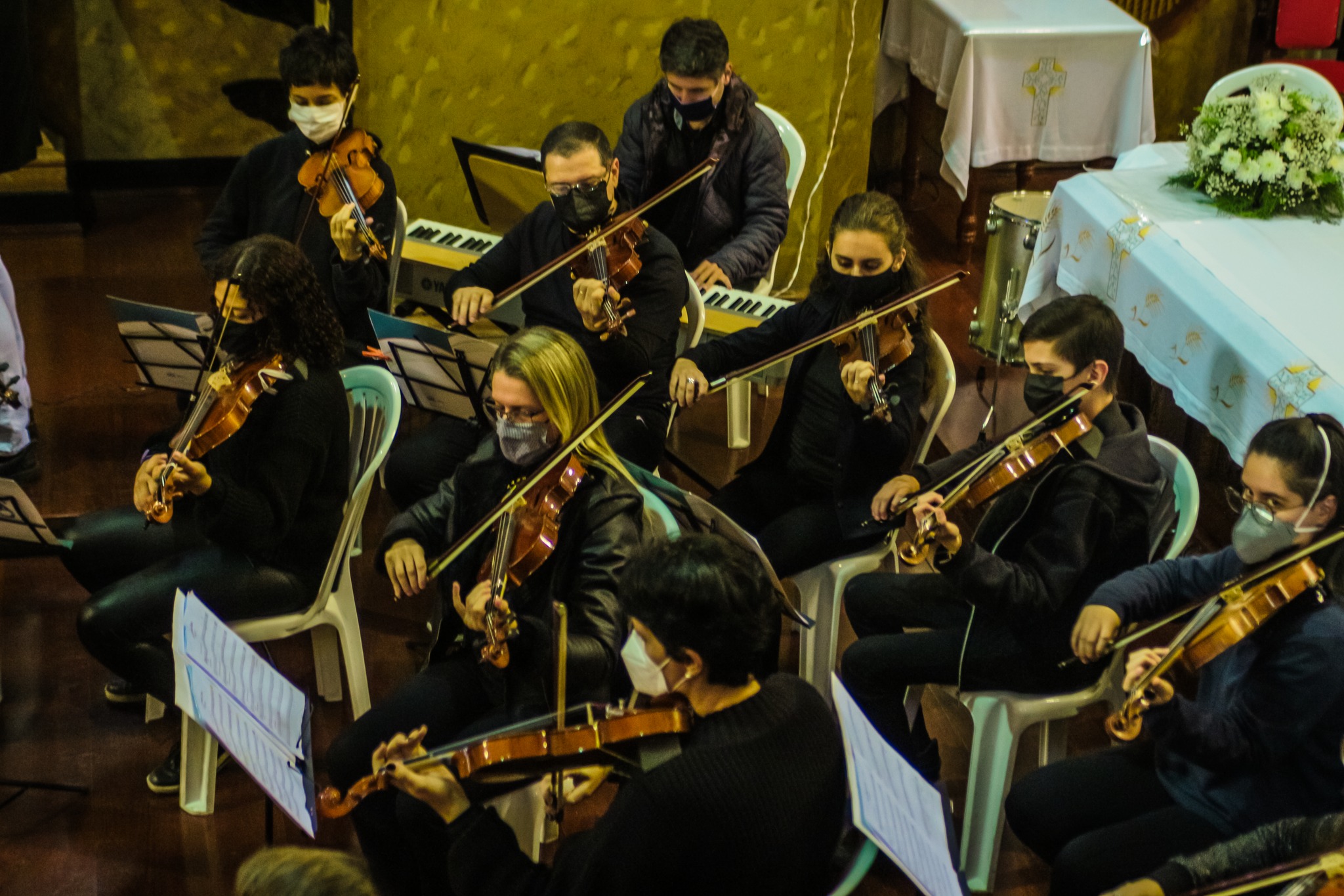Orquestra Jovem Circuito das Águas (OJOCA) encerra 2022 com concertos em Amparo