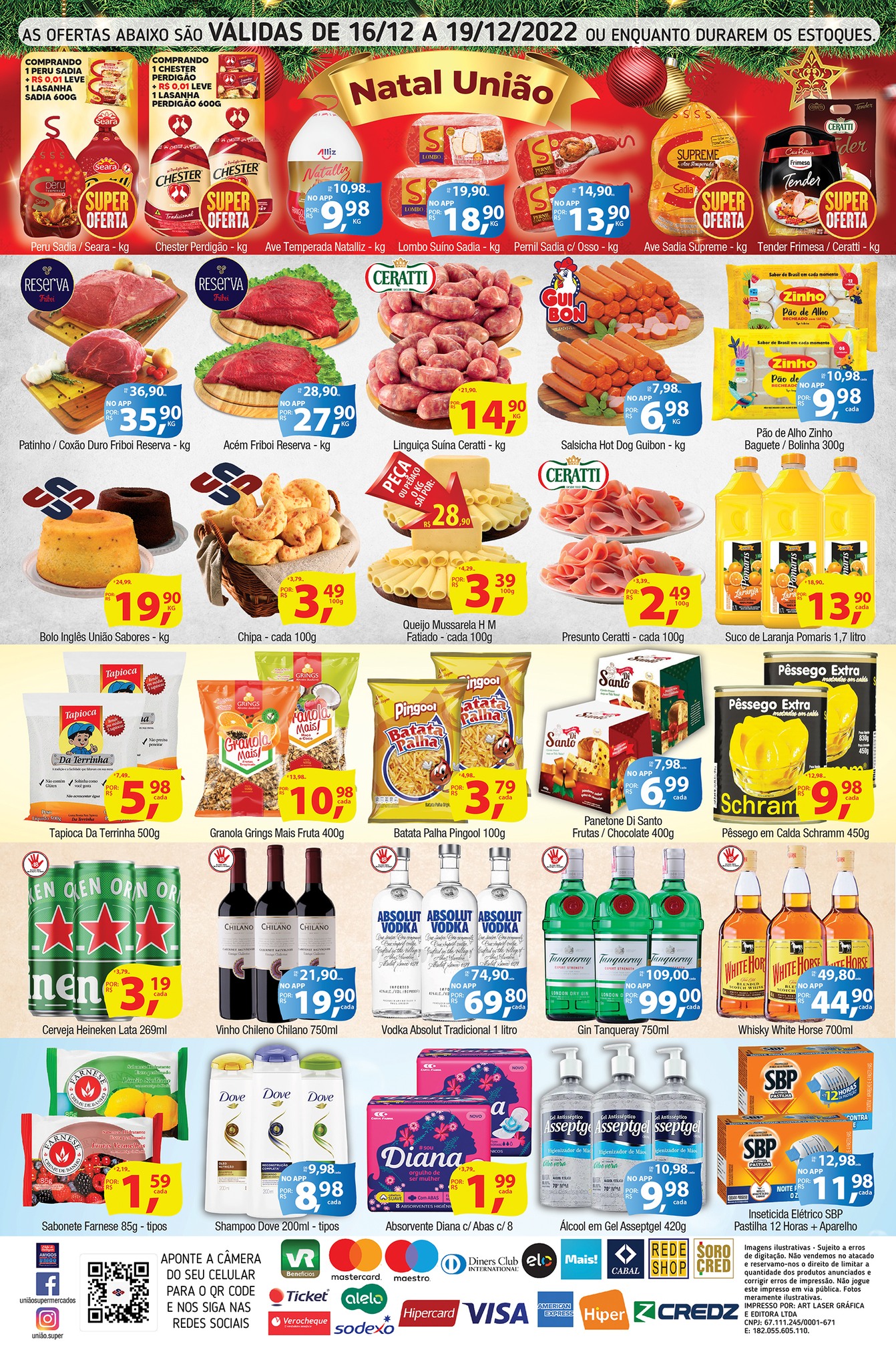 Sábado de mais de 60 ofertas no União Supermercados