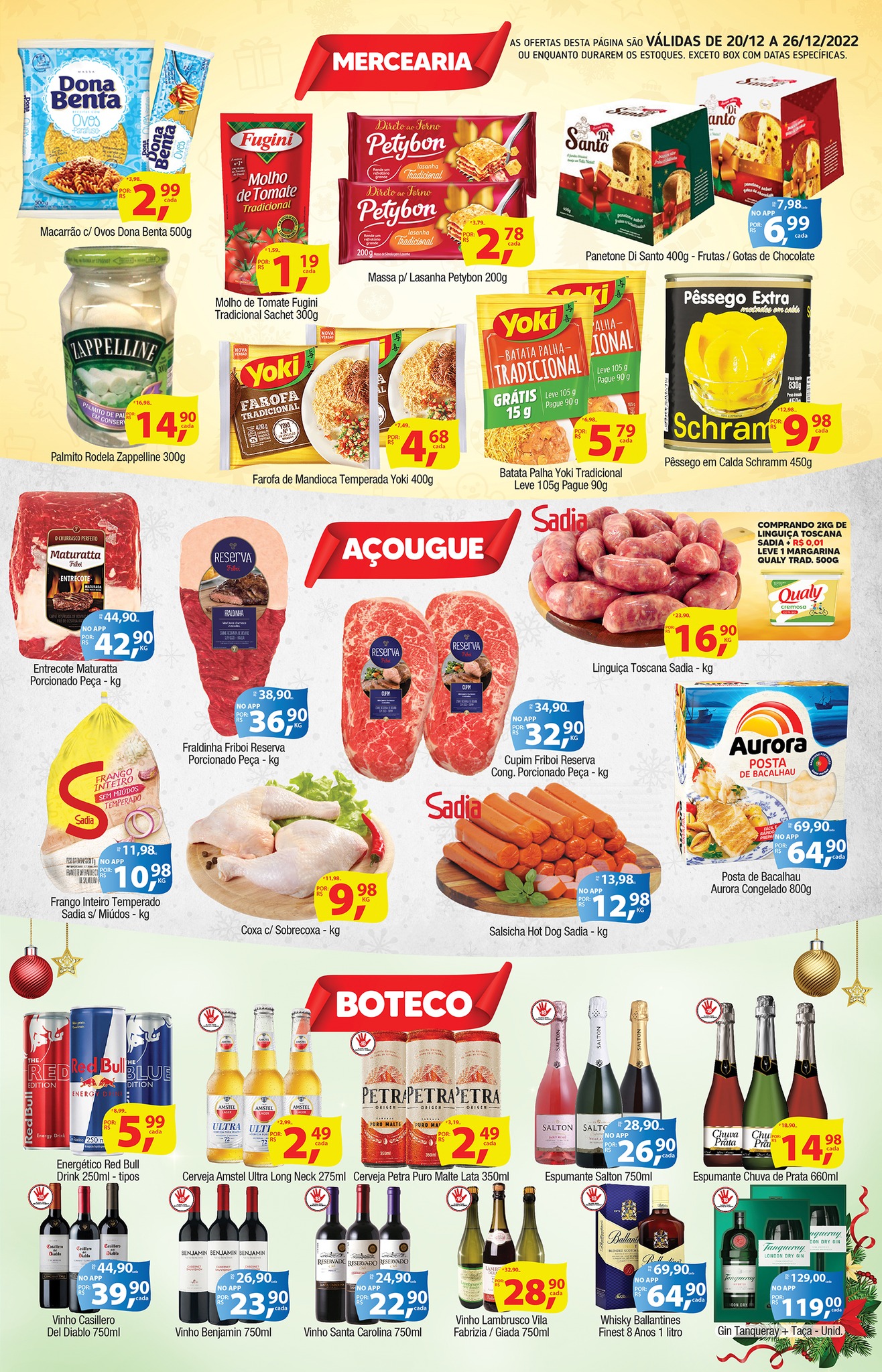 União Supermercados tem ofertas em todas as seções para seu Natal
