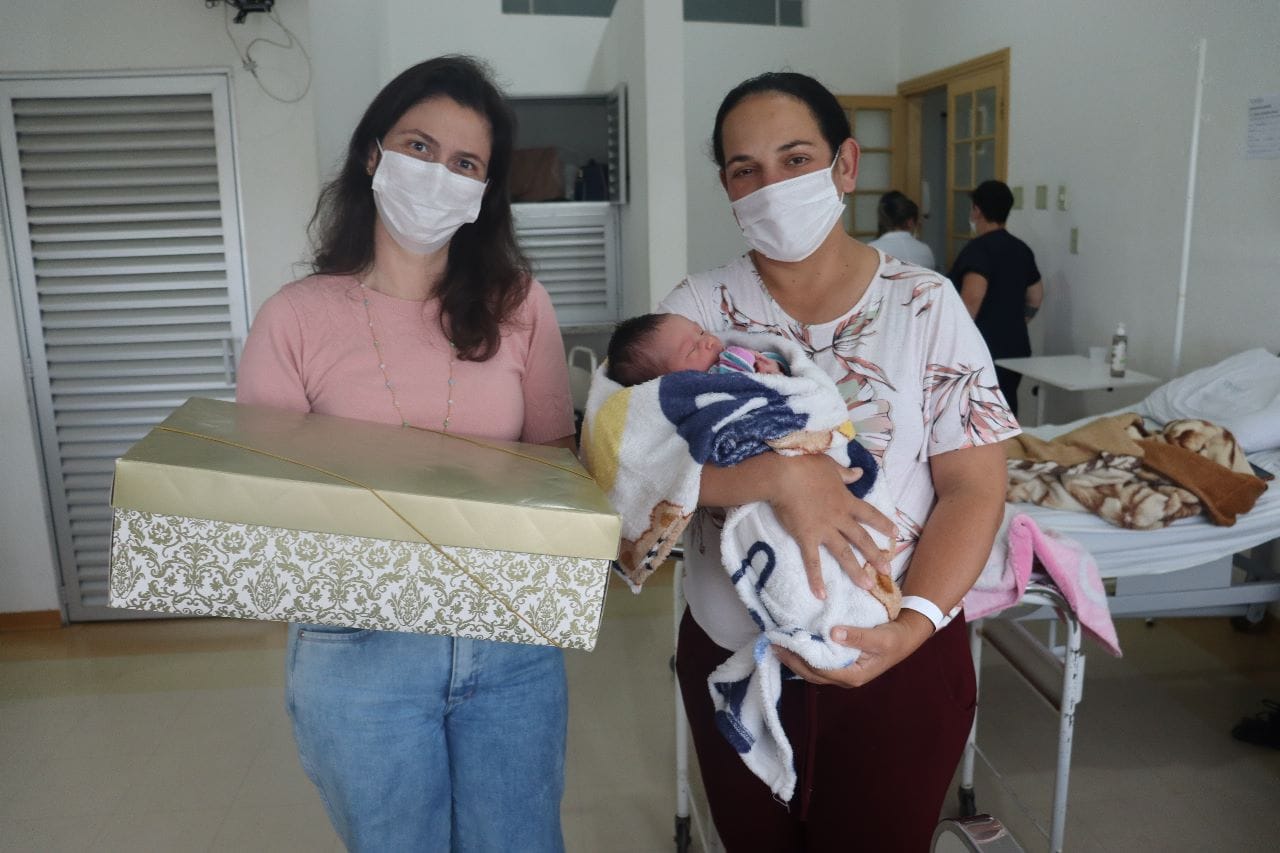 Lavínia é a primeira bebê nascida em Serra Negra em 2.023