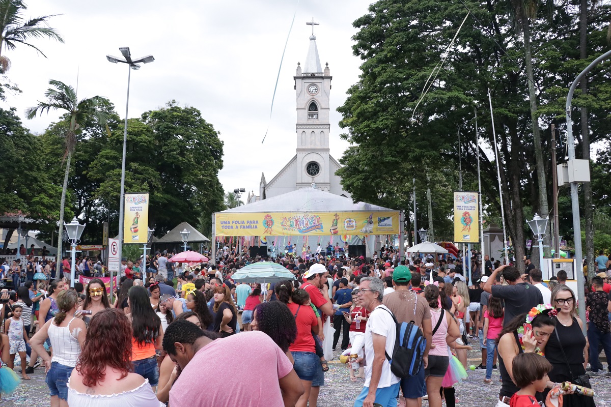 Carnaval de Jaguariúna tem programação no Centro