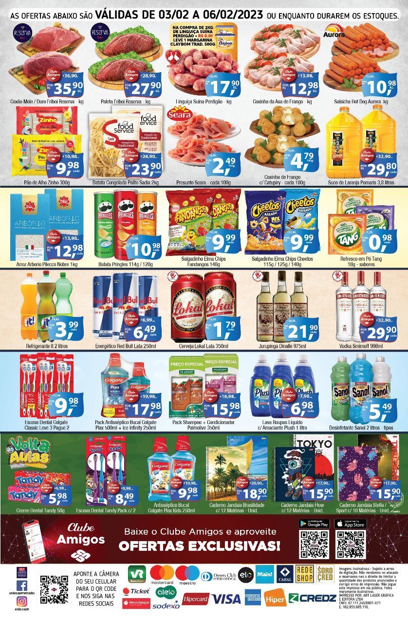 União Supermercados tem sábado de ofertas em toda a loja