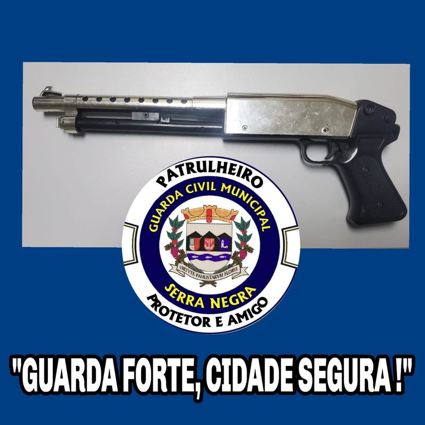 GCM detém homem por ameaça com simulacro de arma de fogo, na José Bonifácio