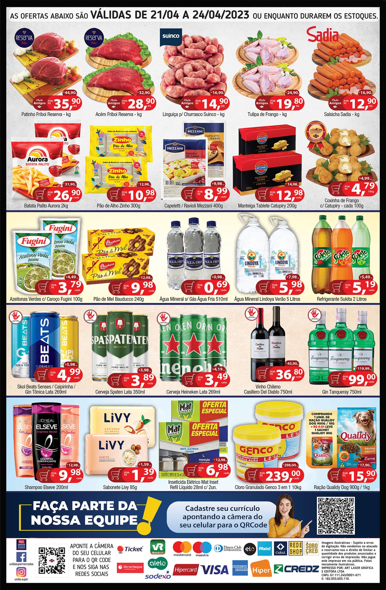 União Supermercados tem ofertas para você aproveitar no fim de semana