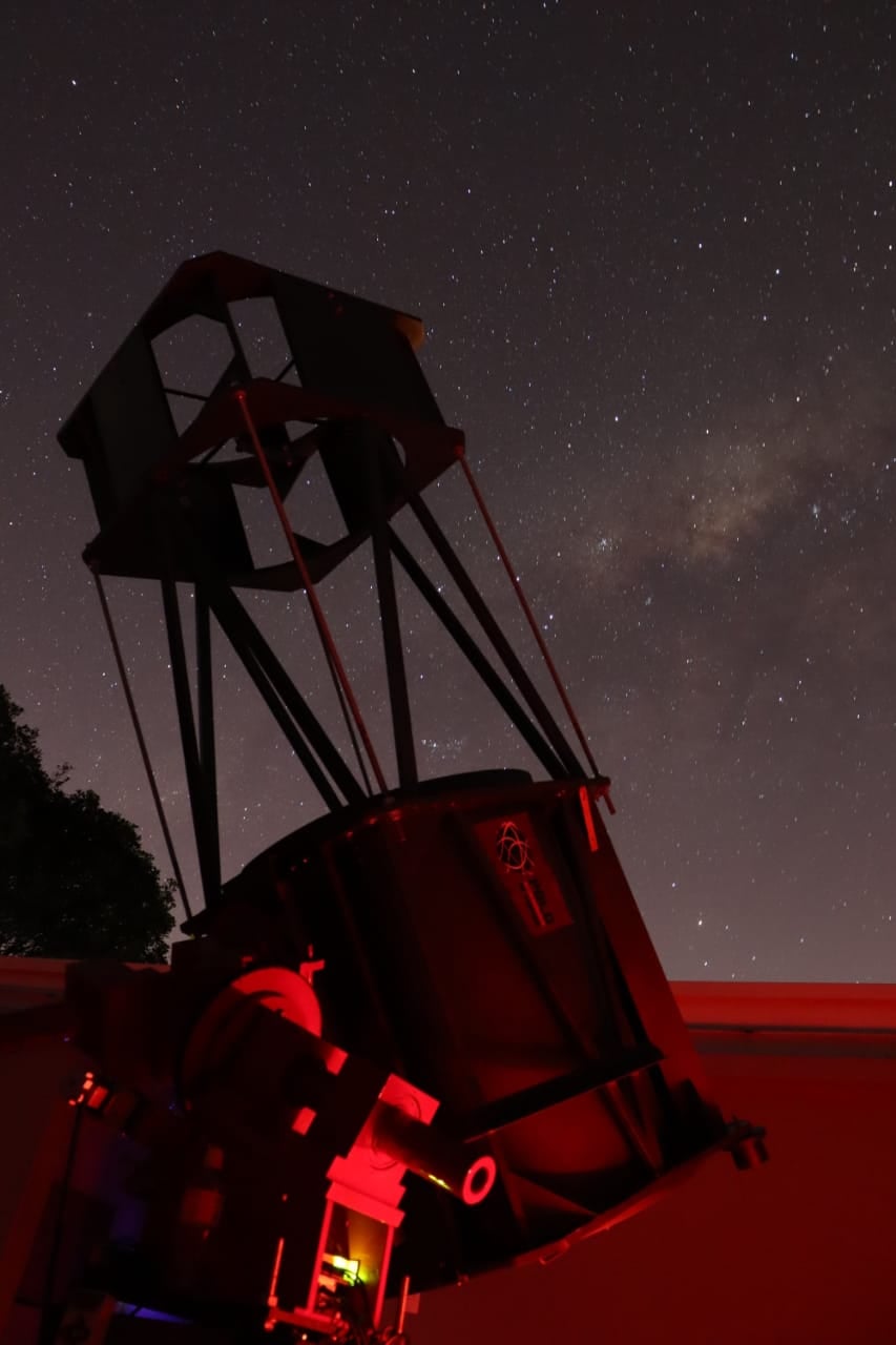 Gigante Saturno é destaque nas sessões de agosto no Polo Astronômico de Amparo