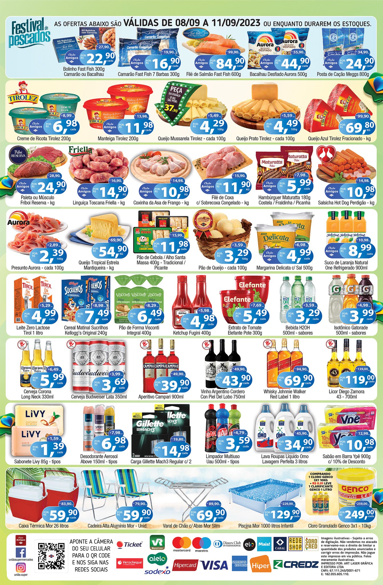 Sábado de mais de 70 ofertas no União Supermercados