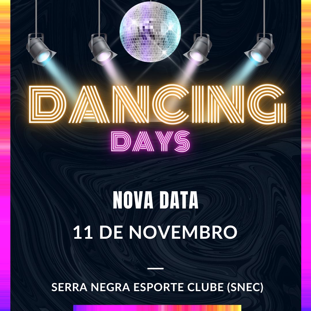 Dancing Days está confirmada para o dia 11 de novembro