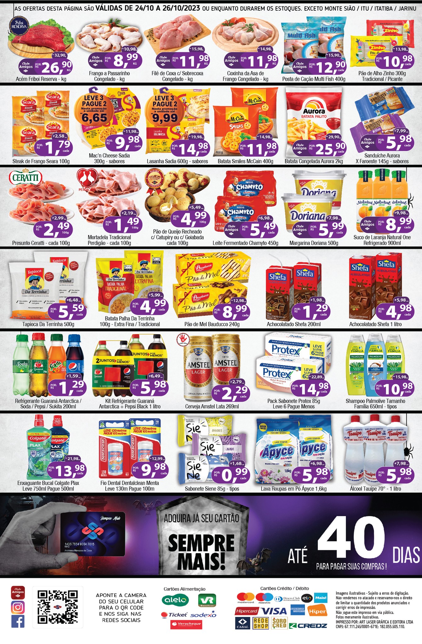 União Supermercados tem mais de 60 ofertas para a quarta-feira