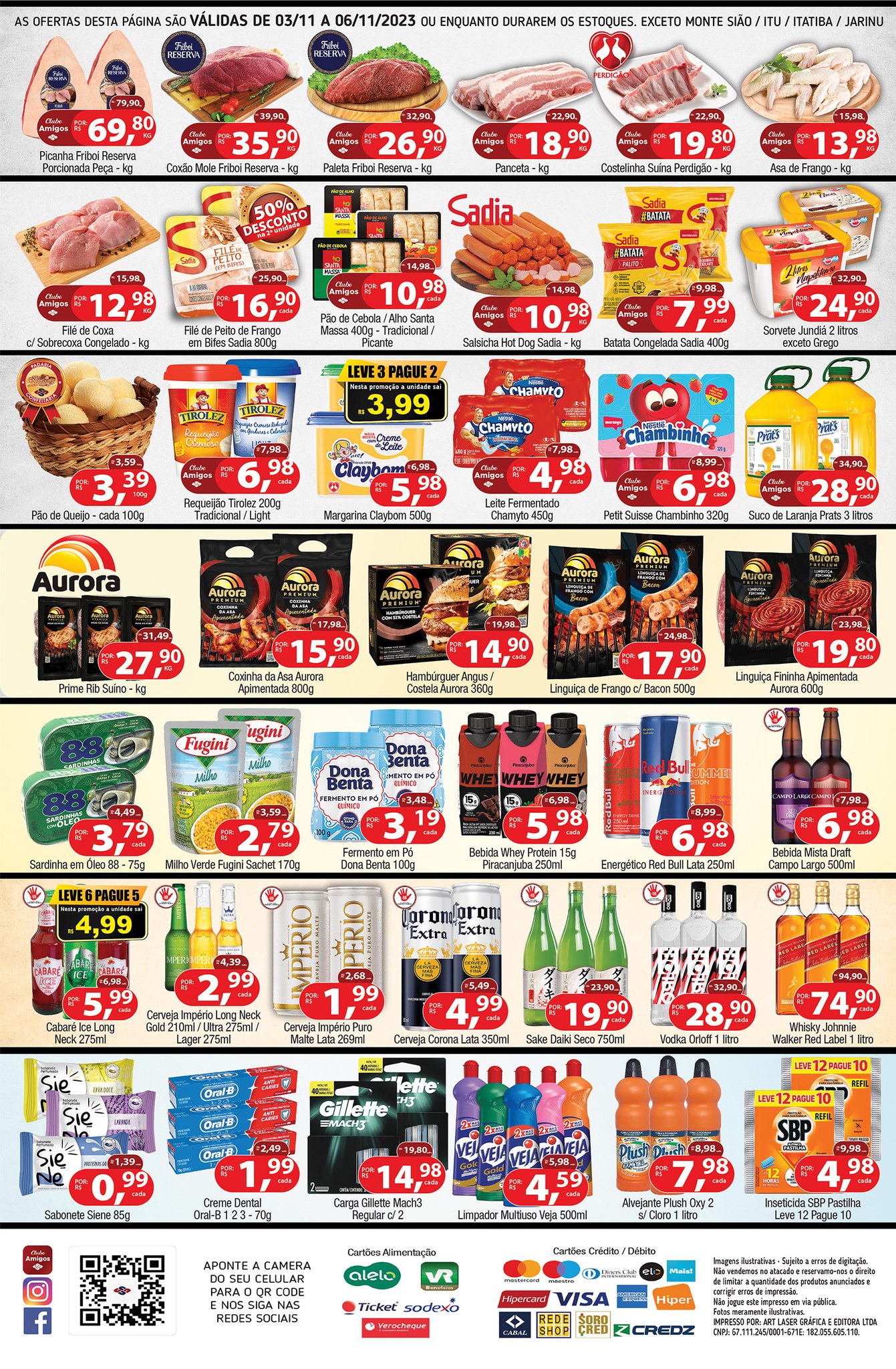 União Supermercados tem sábado de mais de 60 ofertas em todas as seções