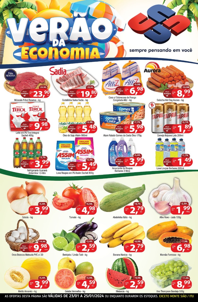 União Supermercados tem mais de 70 ofertas a partir de hoje