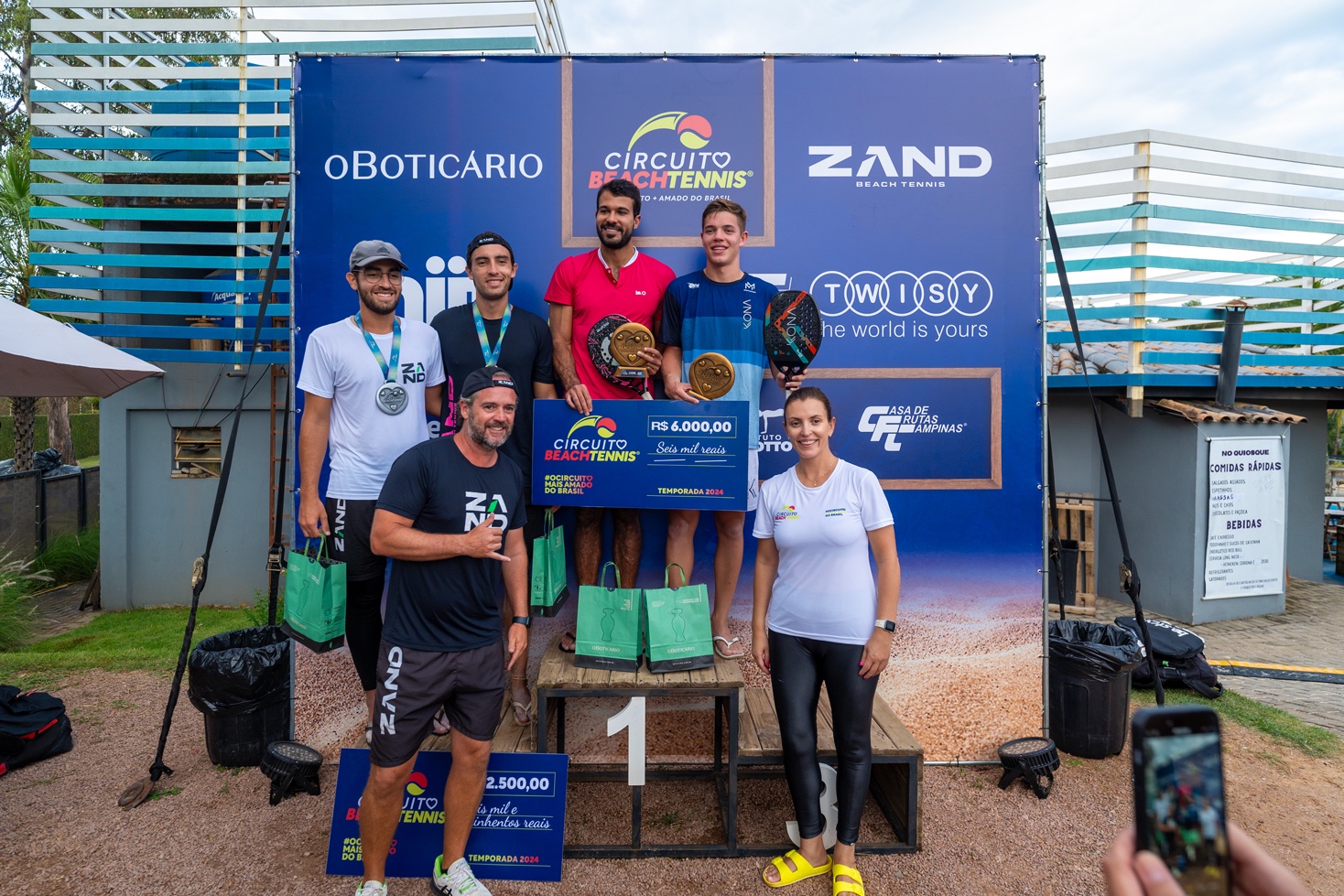  Top 8, italiana Daina e brasileira levam título contra brasileiras em  Valinhos do Circuito Beach Tennis