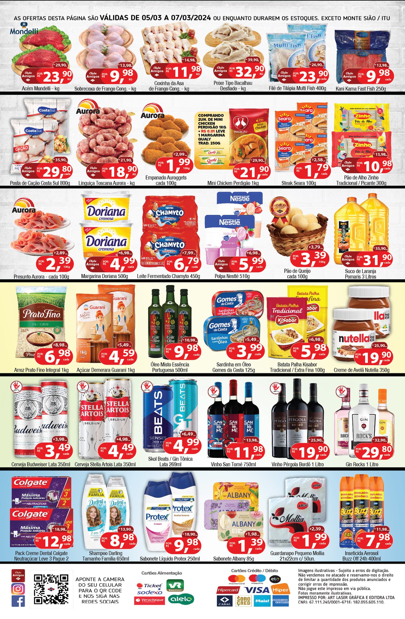 União Supermercados tem mais de 60 ofertas em todas as seções