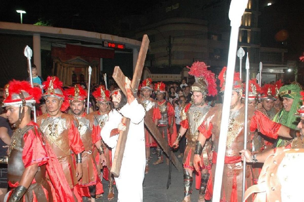Encenação da Paixão de Cristo será na Sexta-Feira Santa, em Serra Negra